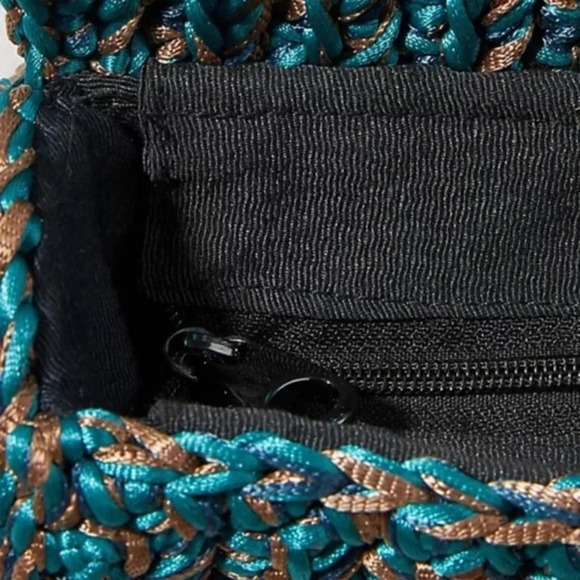 Anthropologie Catarina Mina Woven Envelope Crossbody Bag - Picture 5 of 5